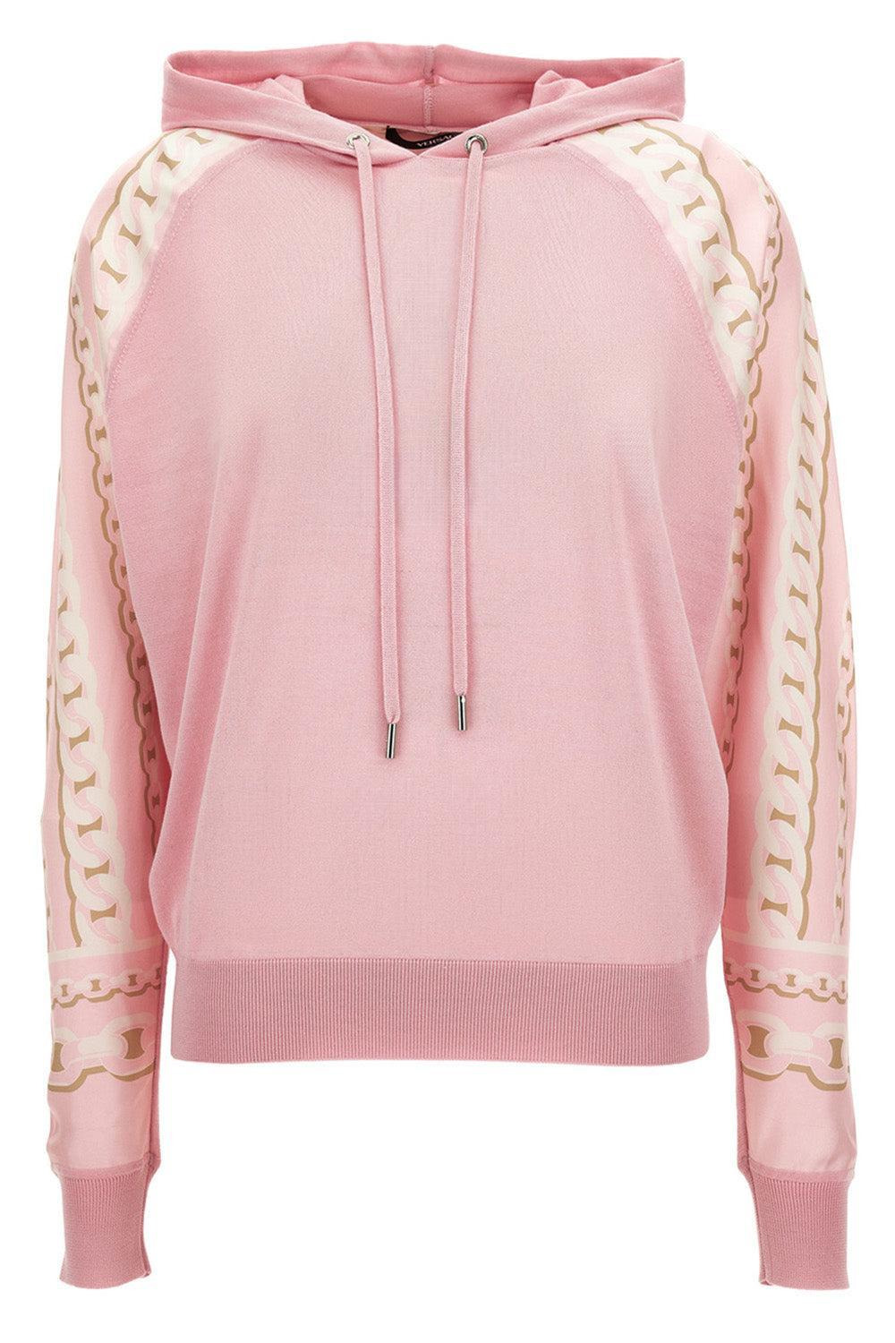 Chain Print Hoodie - 1