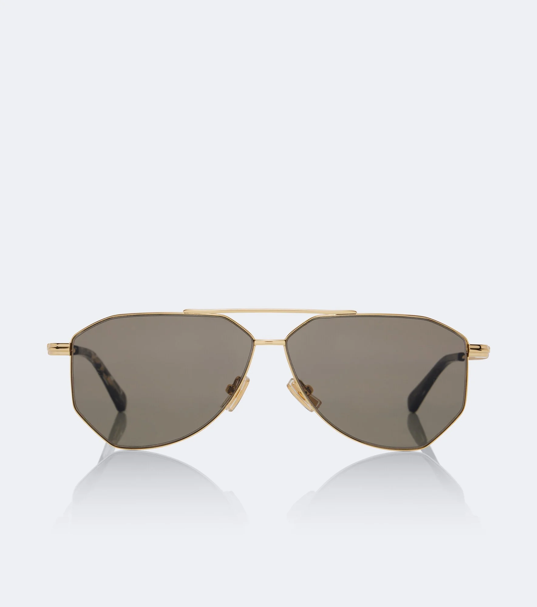 Ribbon aviator sunglasses - 1