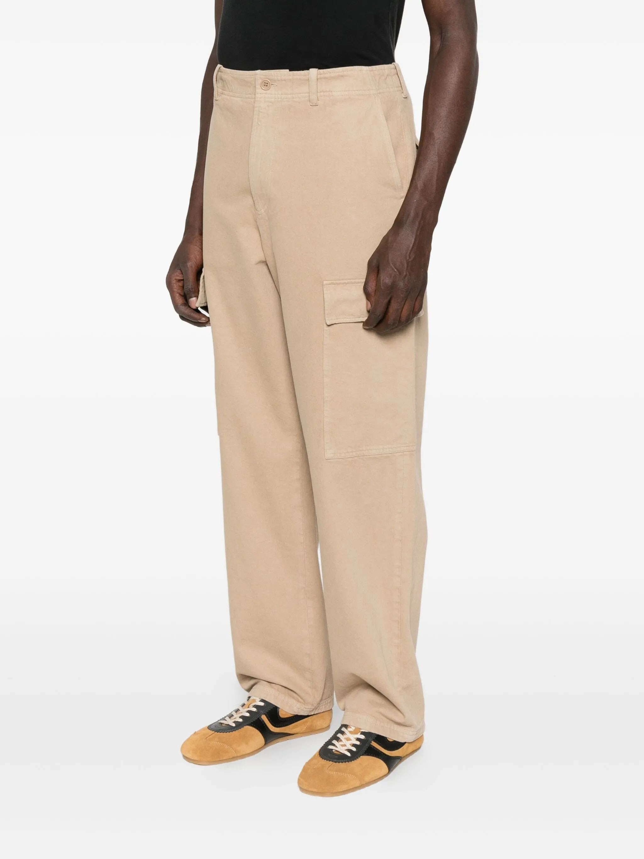 A.p.c. Cotton Cargo Trousers - 5