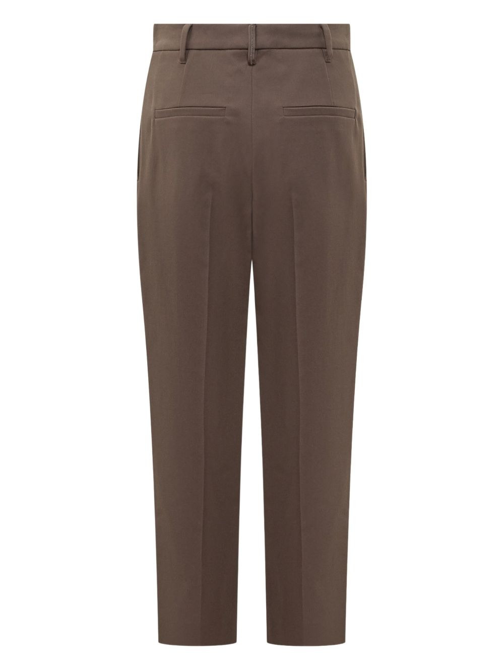 pleated-front trousers - 2