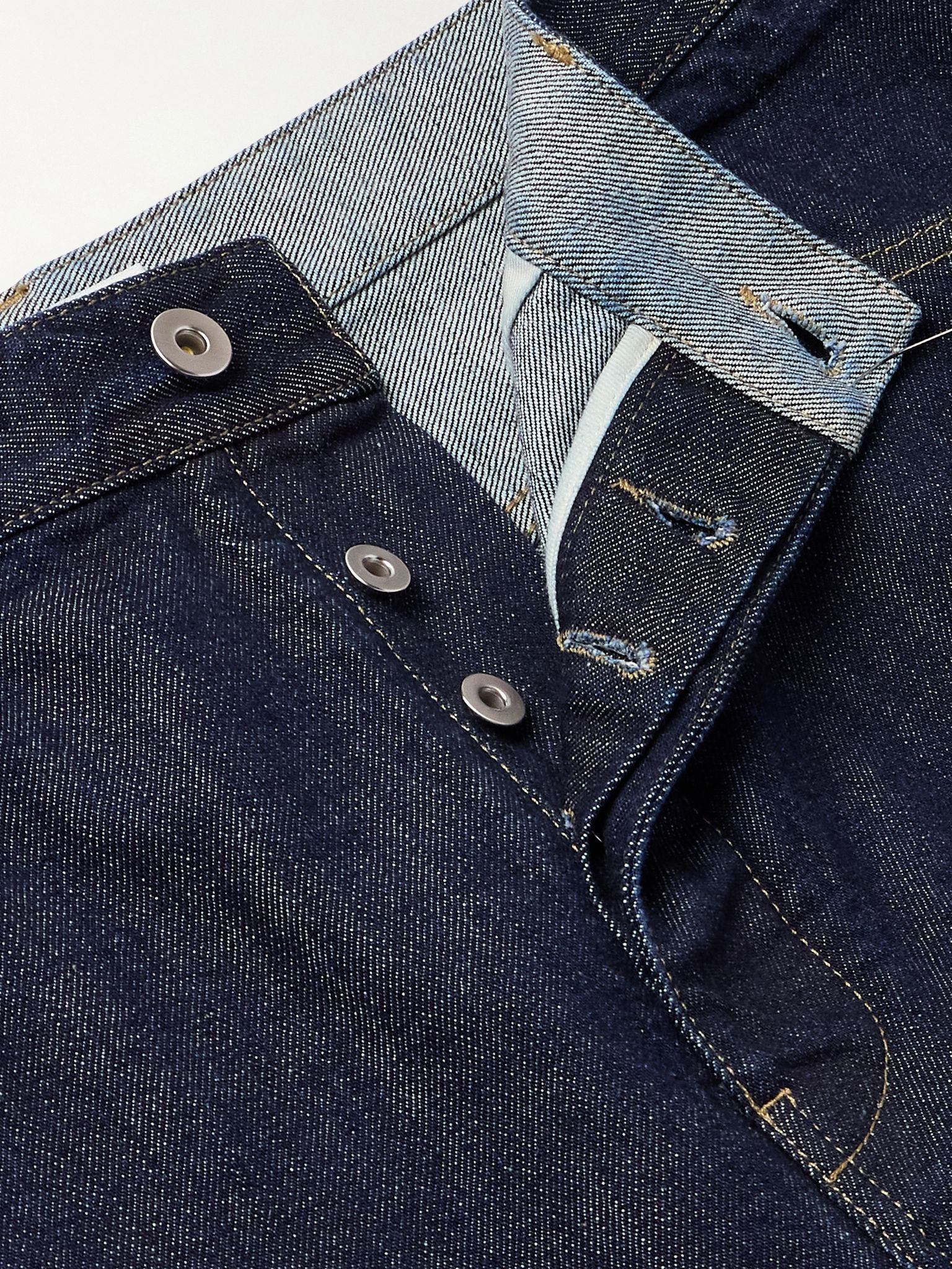 Straight-Leg Jeans Blue - 6