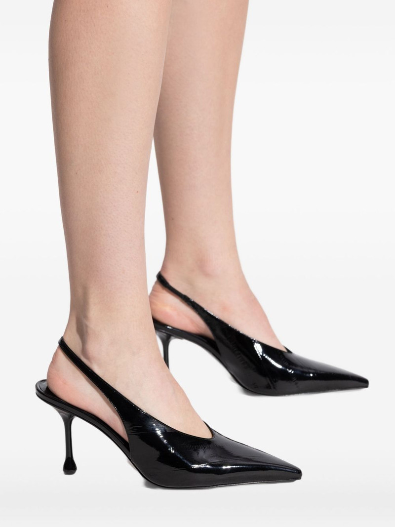 95mm Isa pointed slingback pumps 5