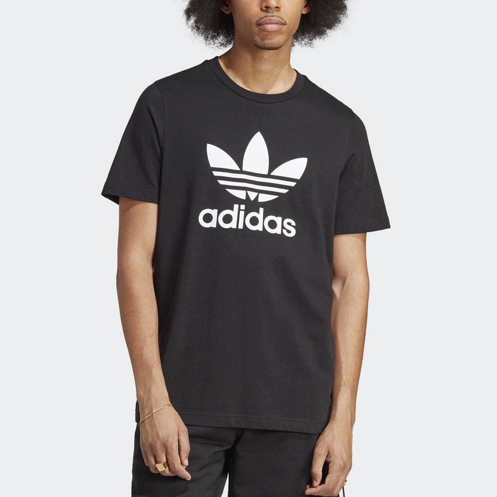 adidas originals Adicolor Classics Trefoil T-shirt 'Black' IA4815 - 2