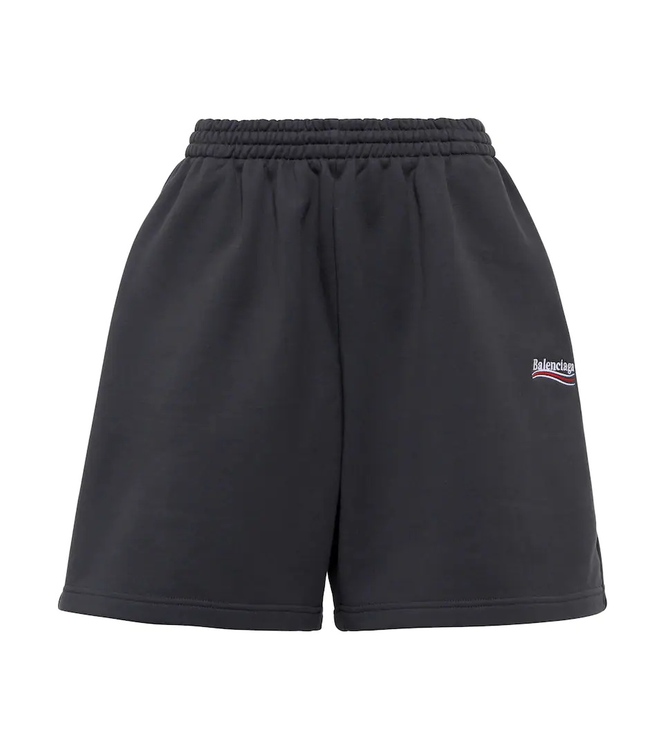 Political Campaign cotton jersey shorts - 1