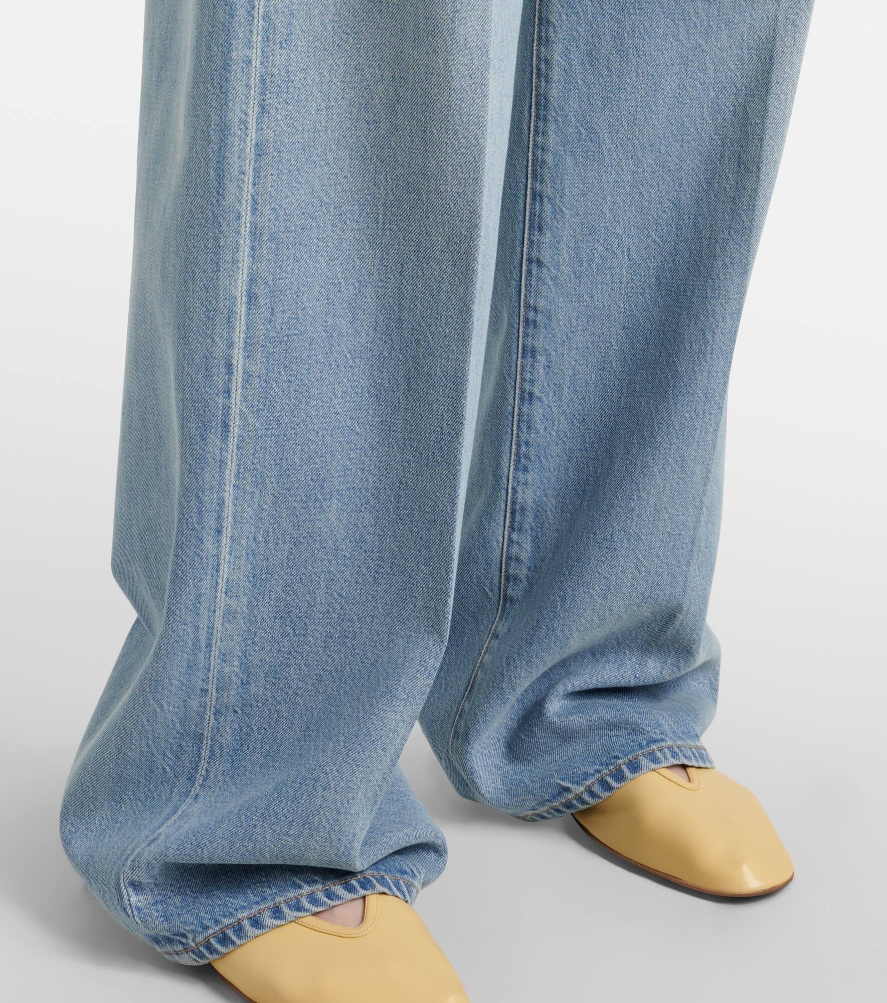 Ayla mid-rise wide-leg jeans - 5
