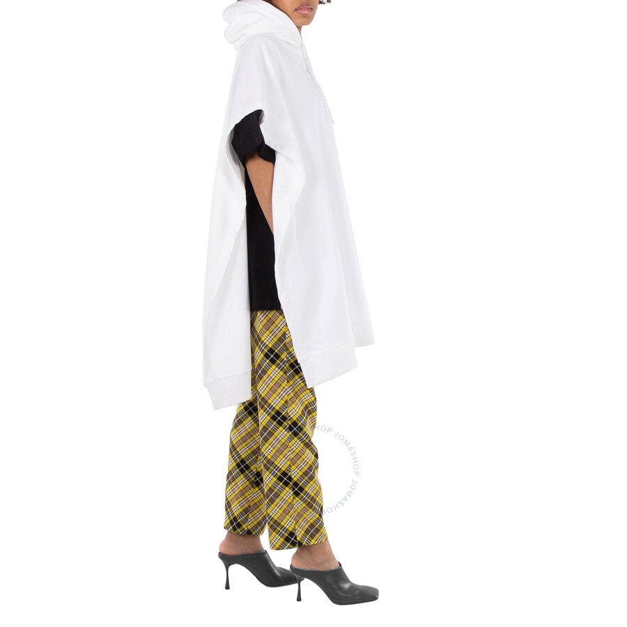 Burberry EKD Motif Cotton Jacquard Poncho - 5