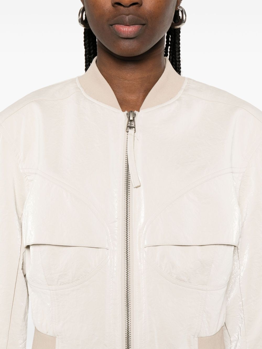 bustier bomber jacket - 5