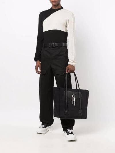 Alexander McQueen flap-pocket cotton trousers outlook