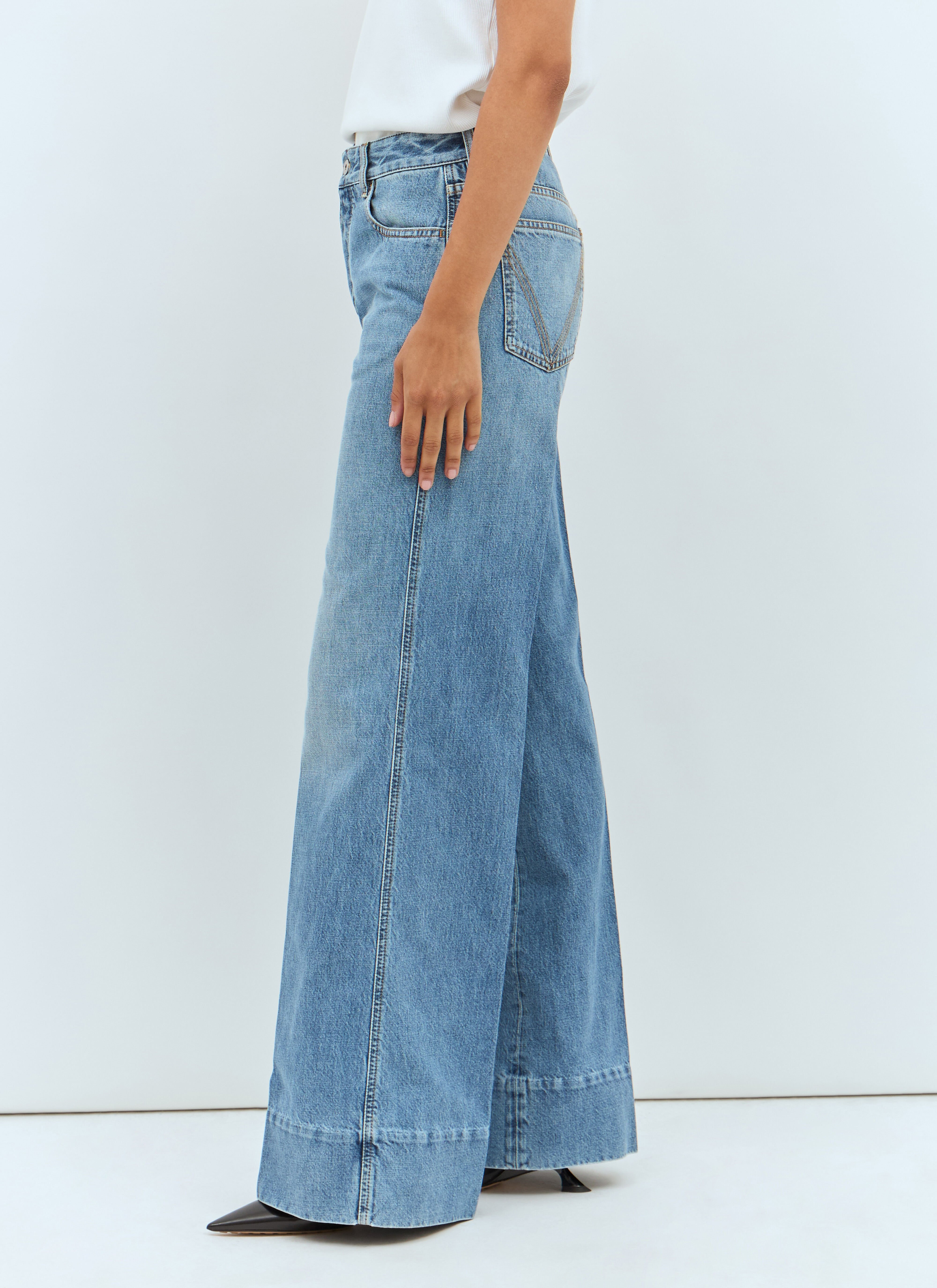 Vintage Wide-Leg Jeans - 2