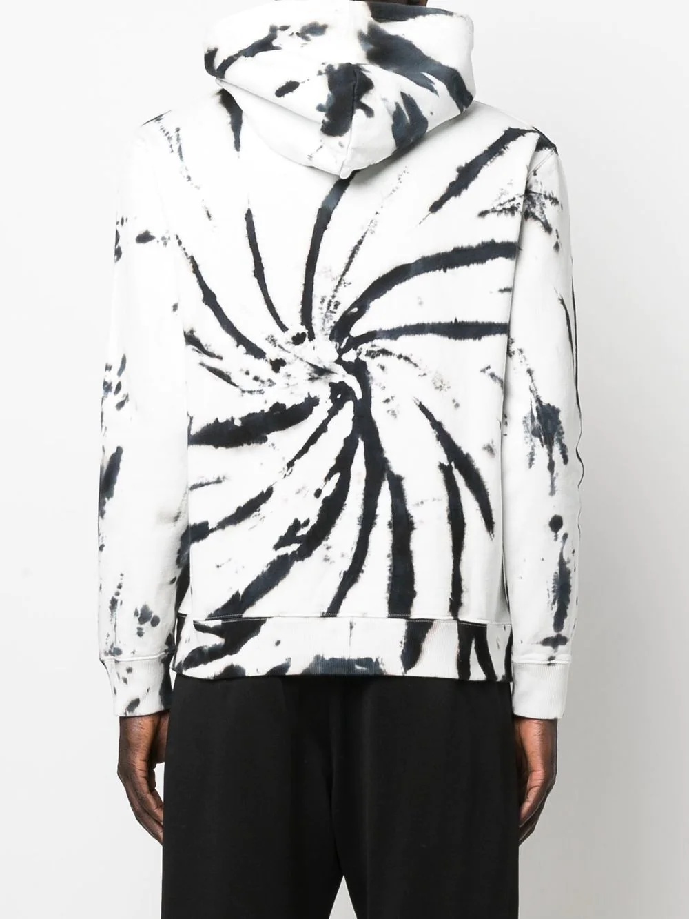 Klein tie-dye print hoodie - 4