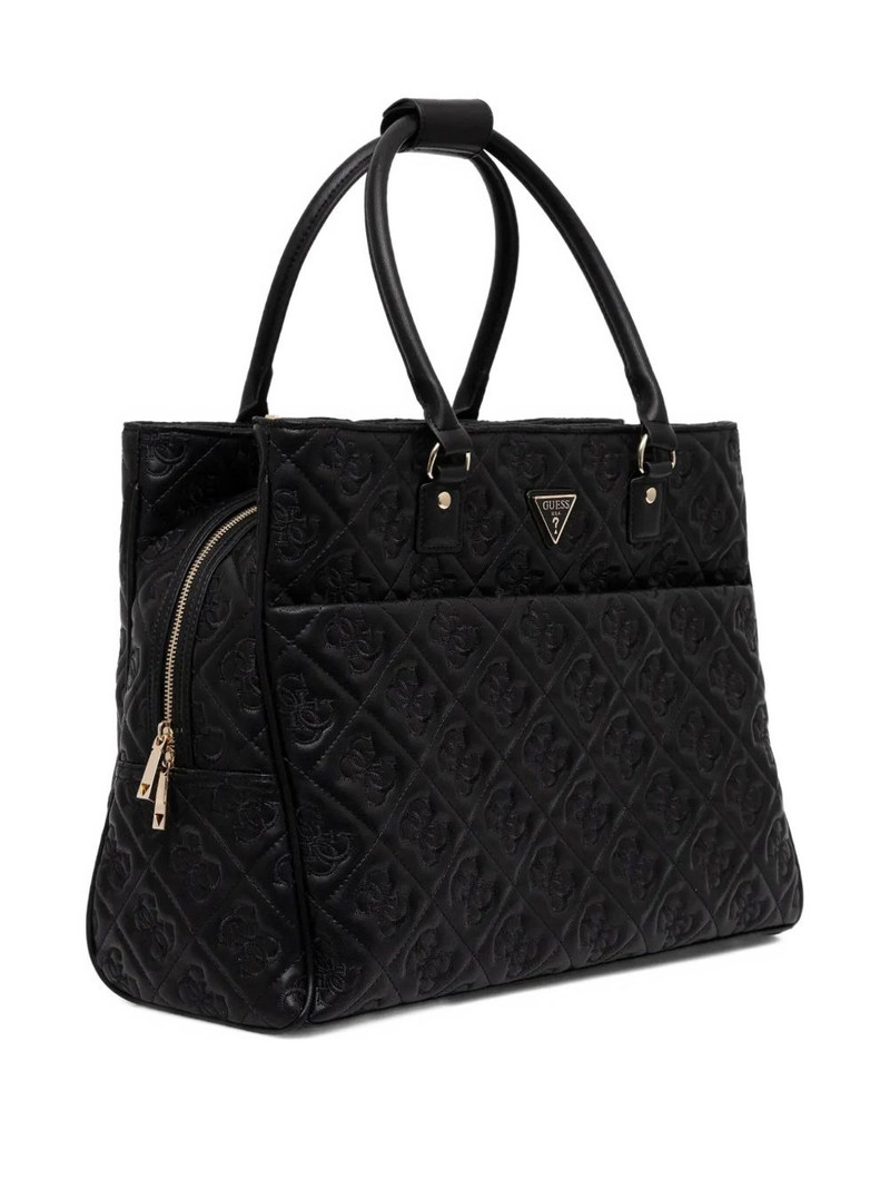 GUESS USA quilted embossed tote bag outlook