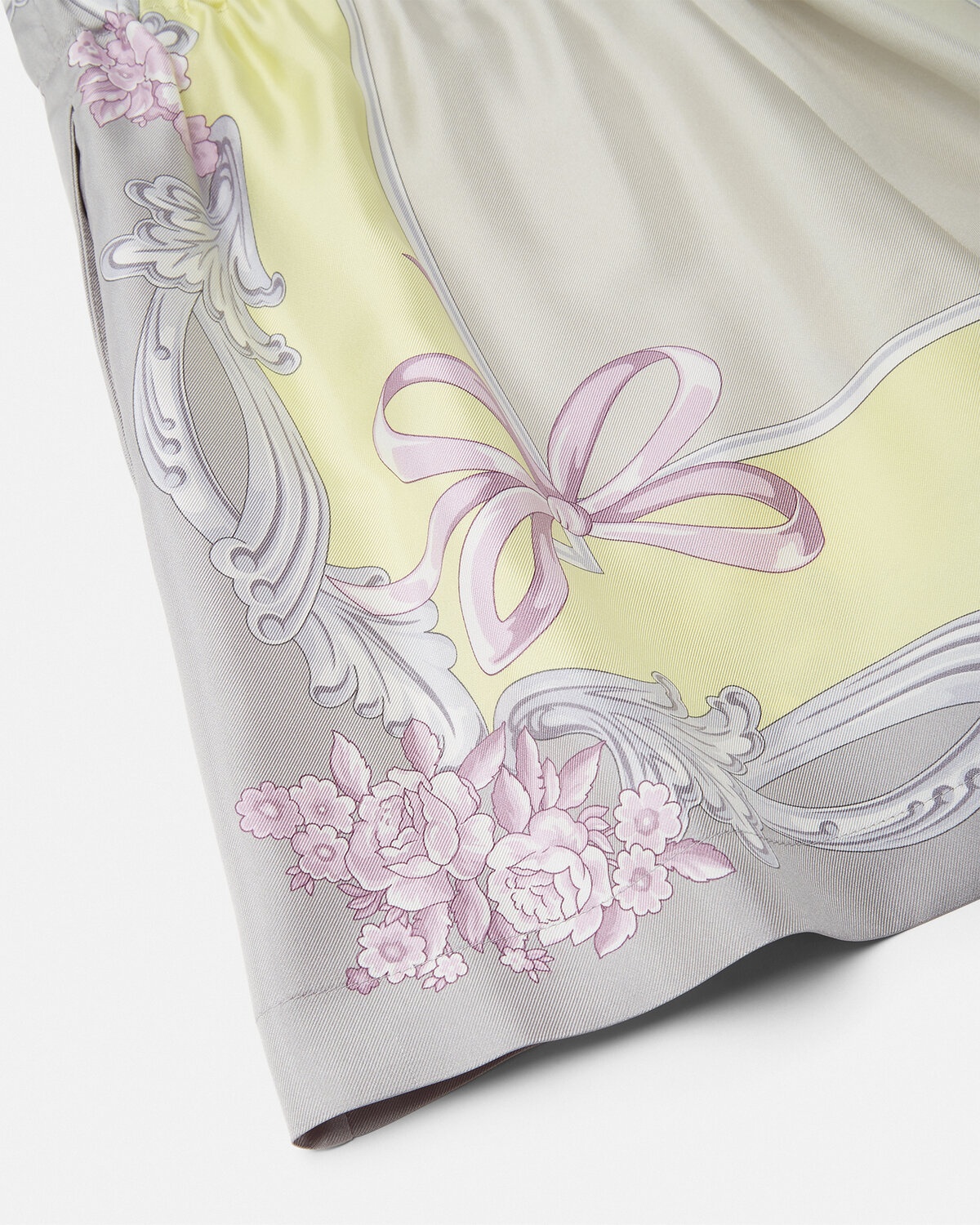 Cameo Silk Shorts - 5