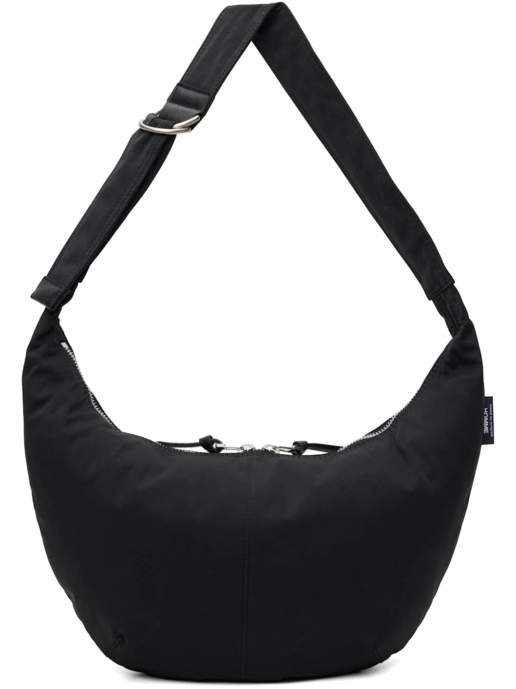 Black Cotton Nylon Double Tweel Bag - 1