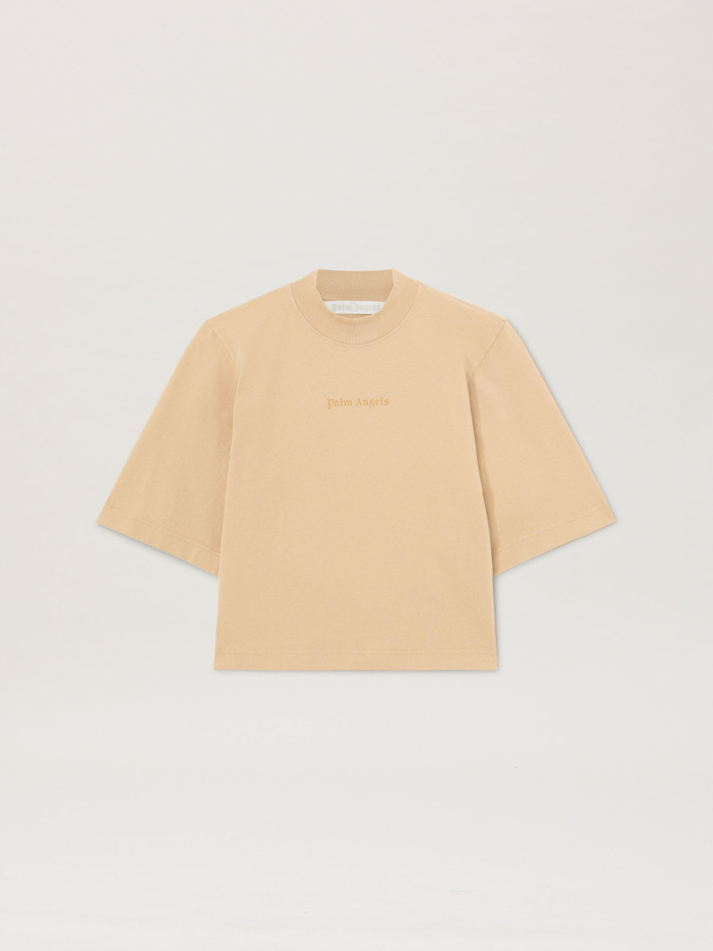 Reversed Logo Cropped T-Shirt 1