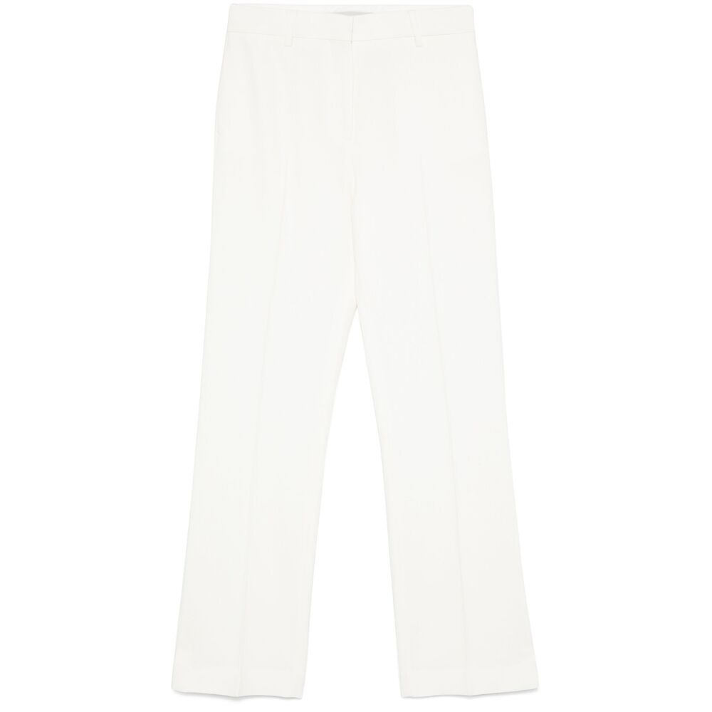 Golden Goose White Trousers - Straight Trousers Women - 1
