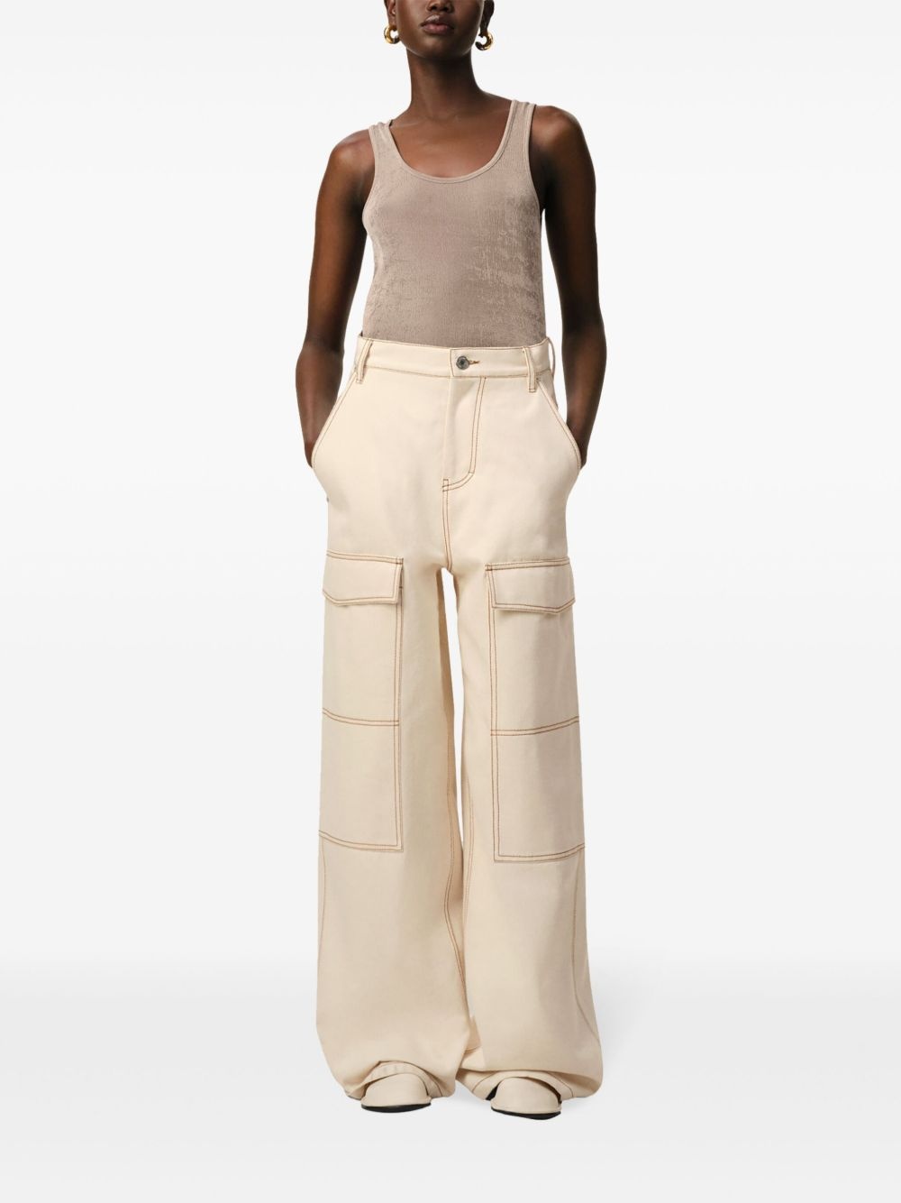 wide-leg trousers - 2