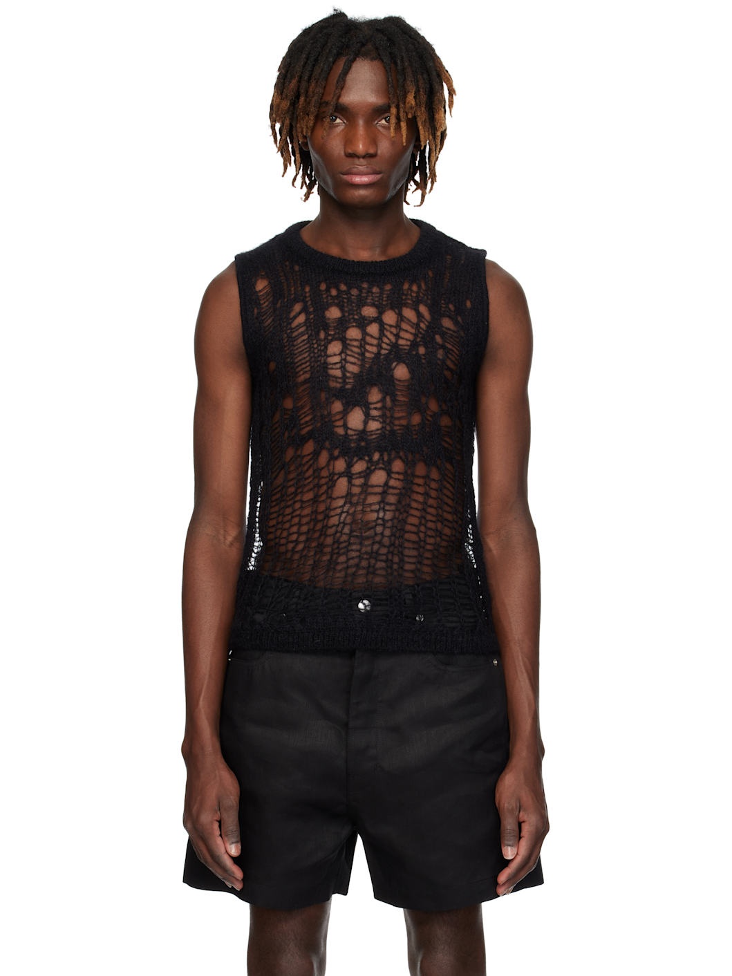 Black Hollywood Spider Sweater - 1