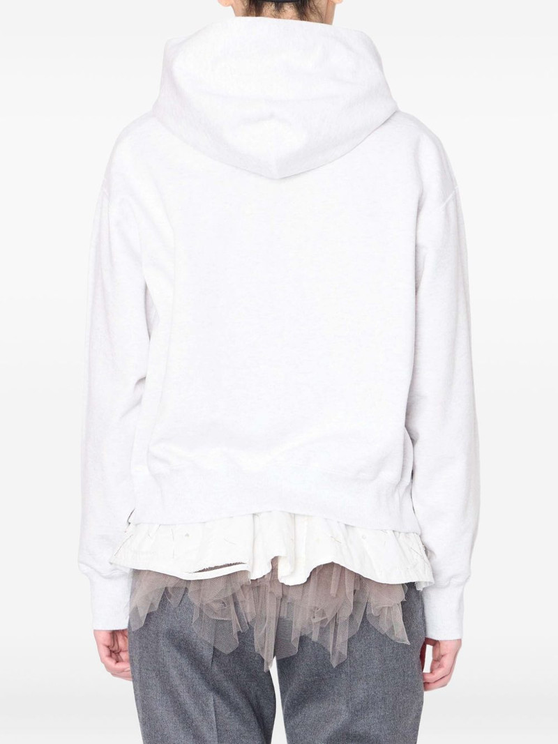 Kolor dragon-print hoodie outlook