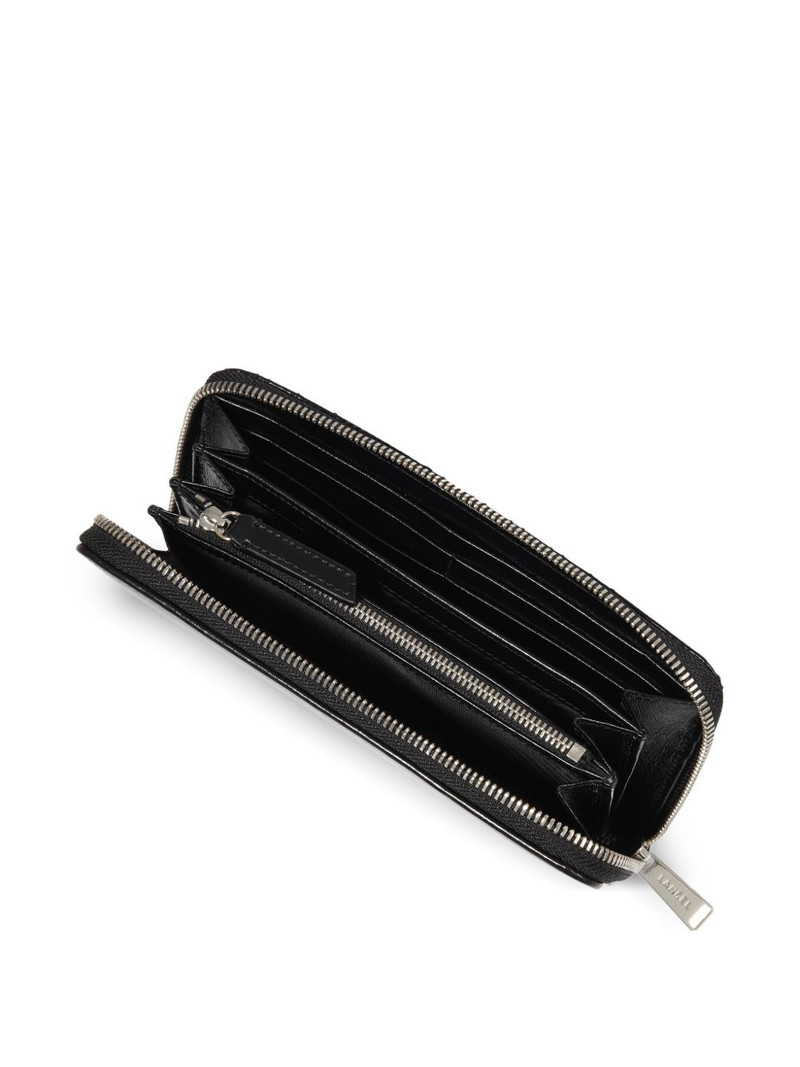 quilted zipped long wallet 4