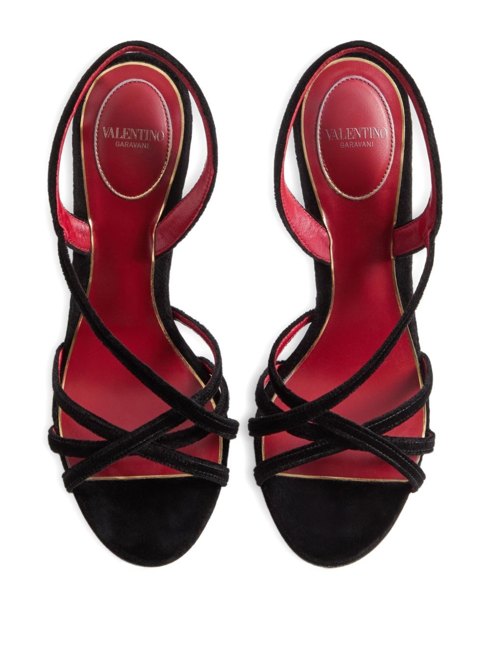105mm Fetishique crisscross sandals - 4