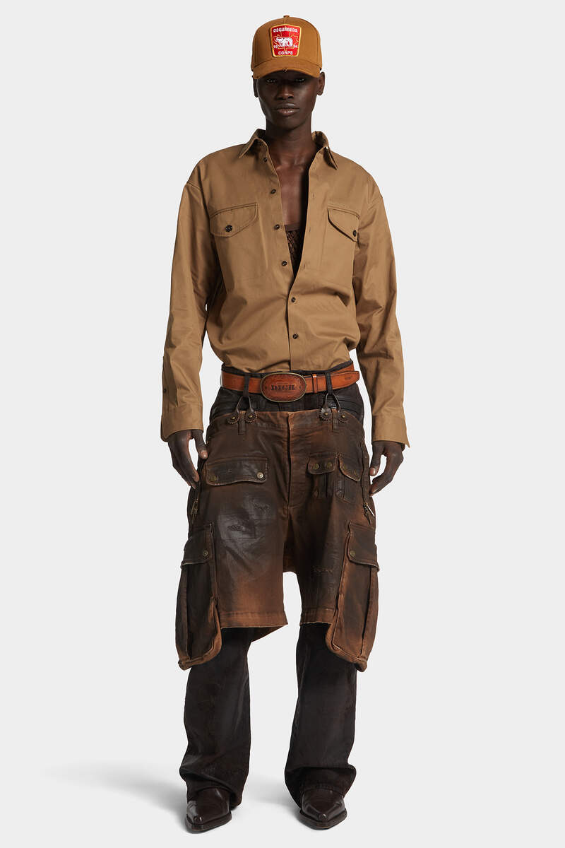 UTILITY COTTON SHIRT - 7