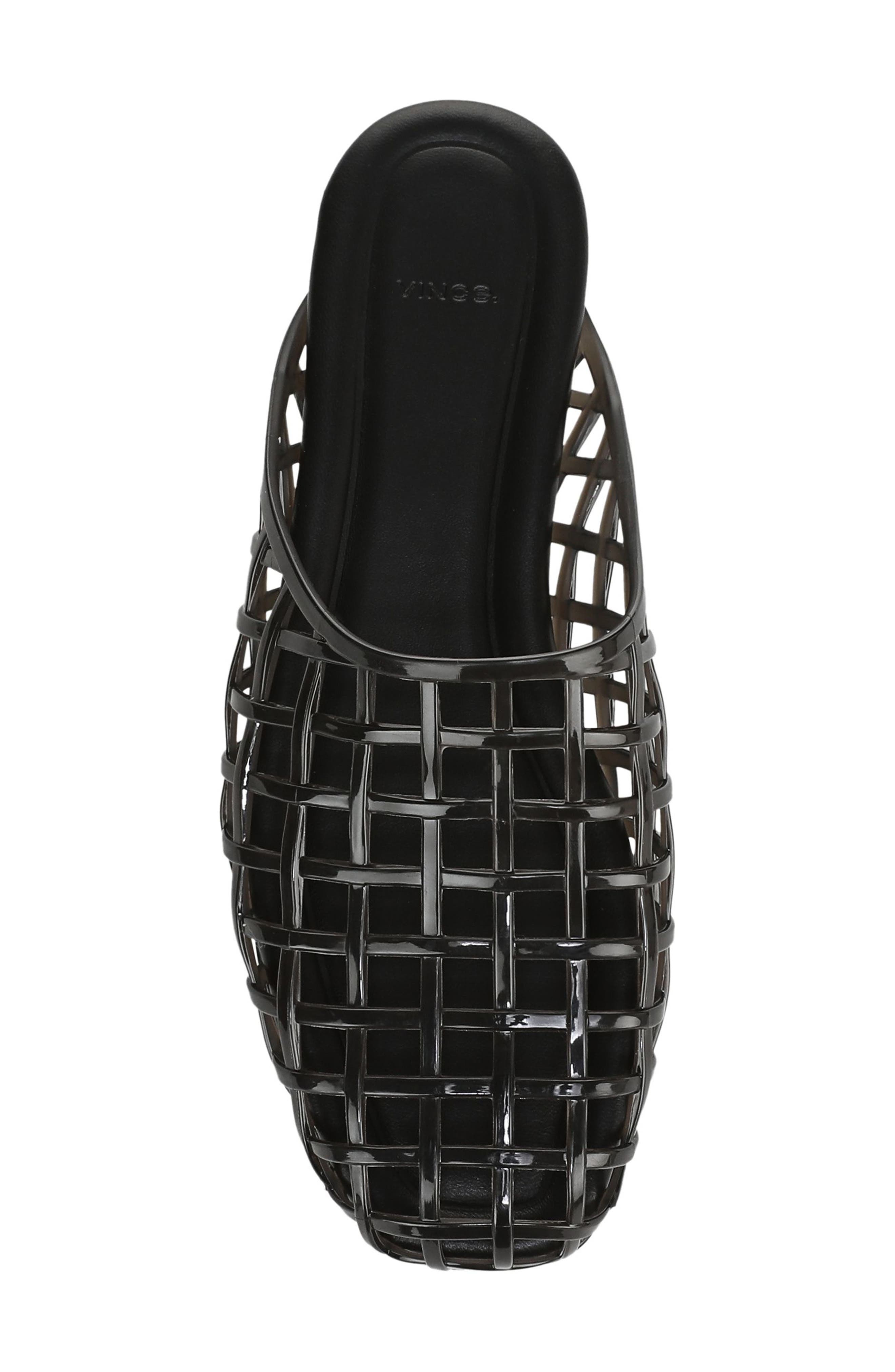 Vince Barcelona Jelly Cage Mule in Black at Nordstrom - 5