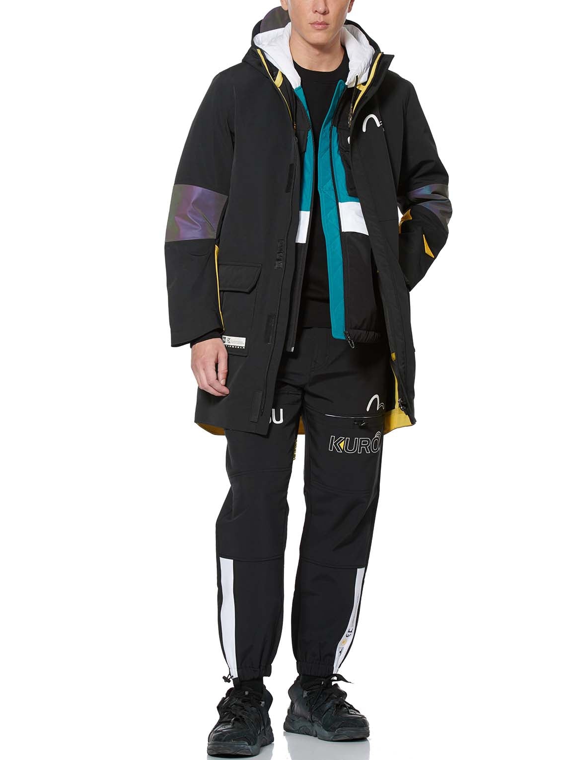 2-in-1 Taped Seam Coat - 3