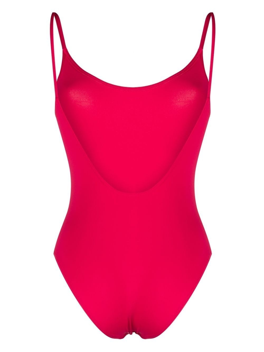 low-back one-piece swimsuit - 2