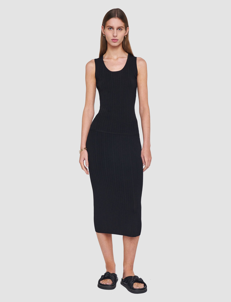 JOSEPH Viscose Rib Knit Skirt outlook