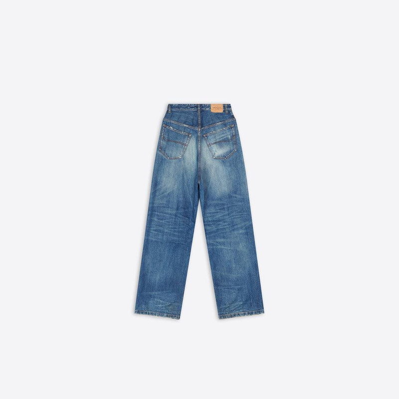 BALENCIAGA Pull-up Pants  in Blue outlook