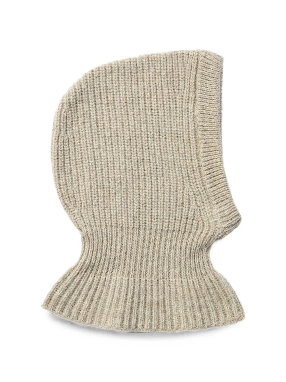 balaclava in alpaca and yak wool blend - 1