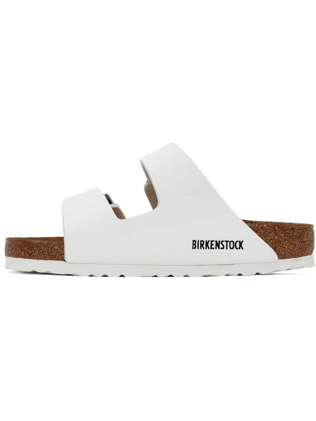 White Regular Arizona Sandals - 3