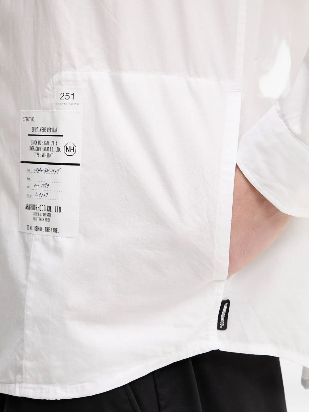 pocket-detail shirt - 5