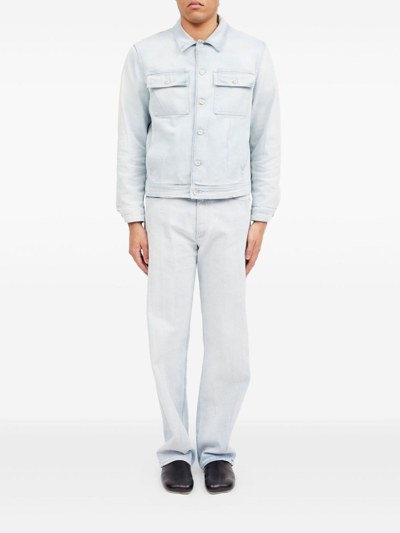 MM6 Maison Margiela button-front denim jacket outlook