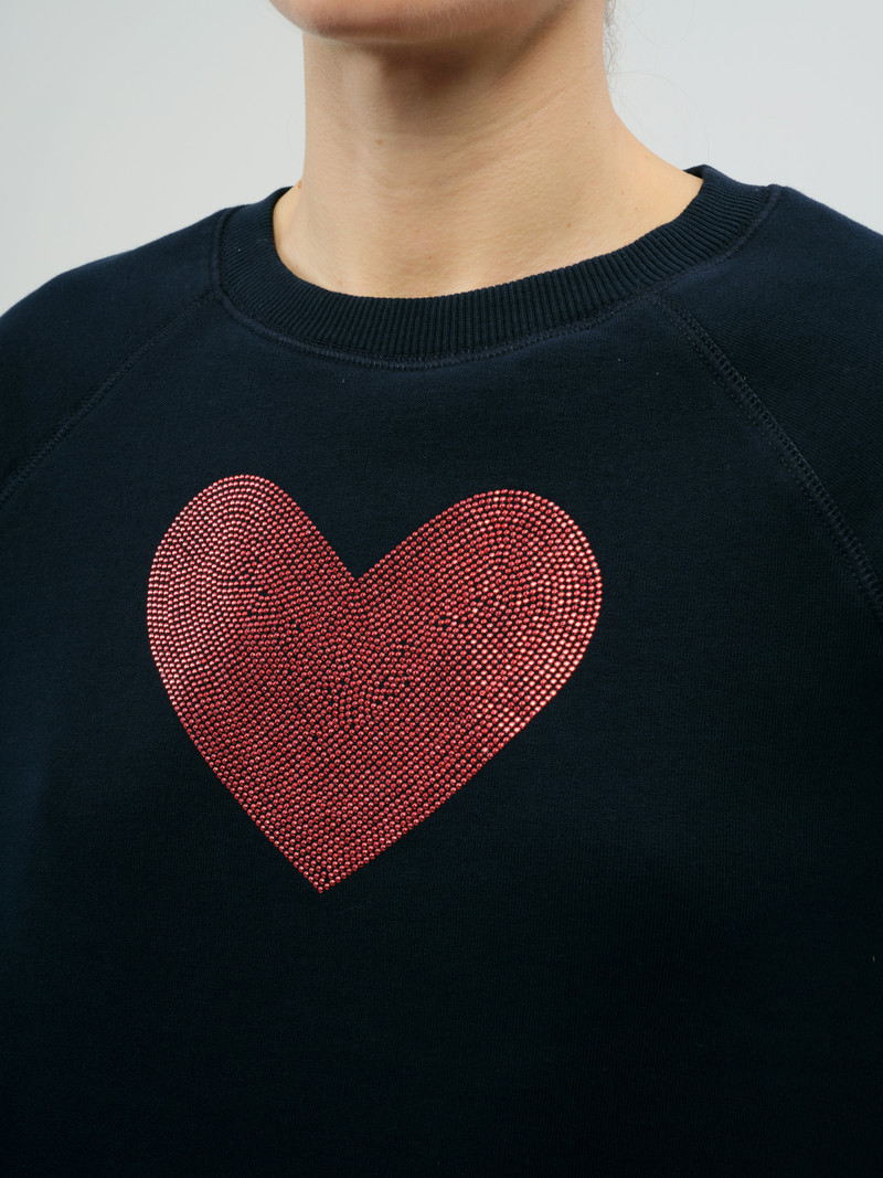 Upper Heart Sweatshirt 2