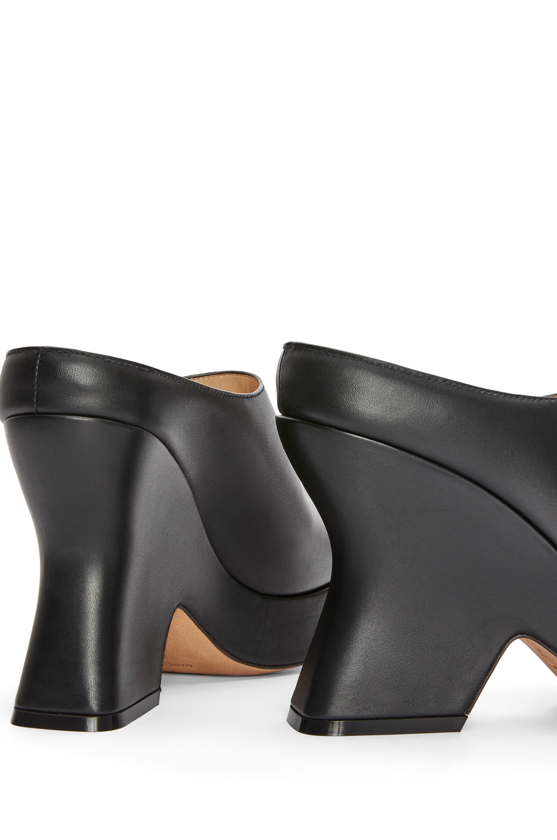 Terra wedge clog in calfskin - 4