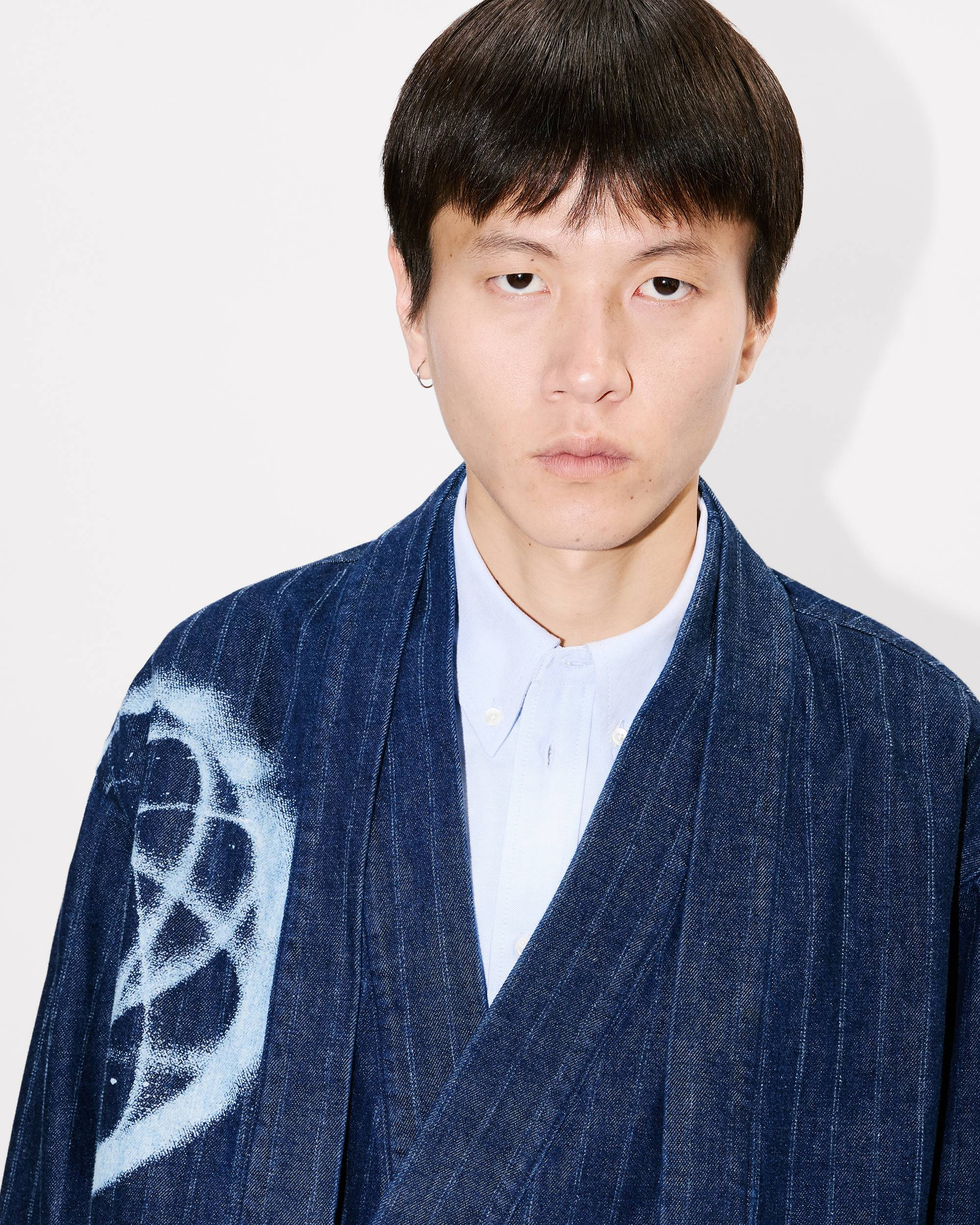 'Kenzo x Futura 2000' kimono jacket in Japanese denim - 6