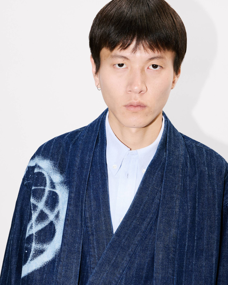 'Kenzo x Futura 2000' kimono jacket in Japanese denim 6