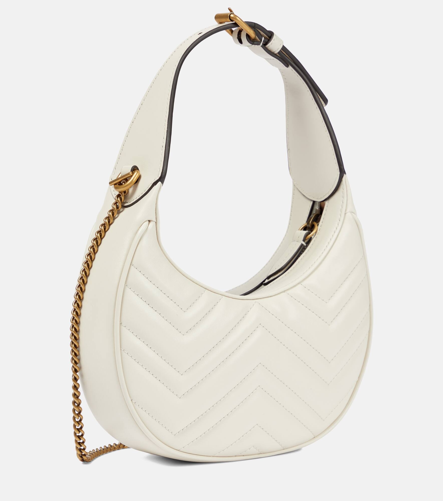 GG Marmont Mini leather shoulder bag - 4