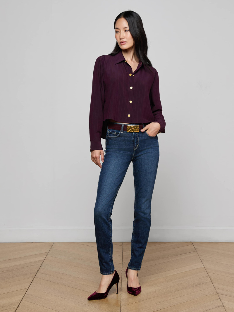 Cosette Pinstriped Shirt 4
