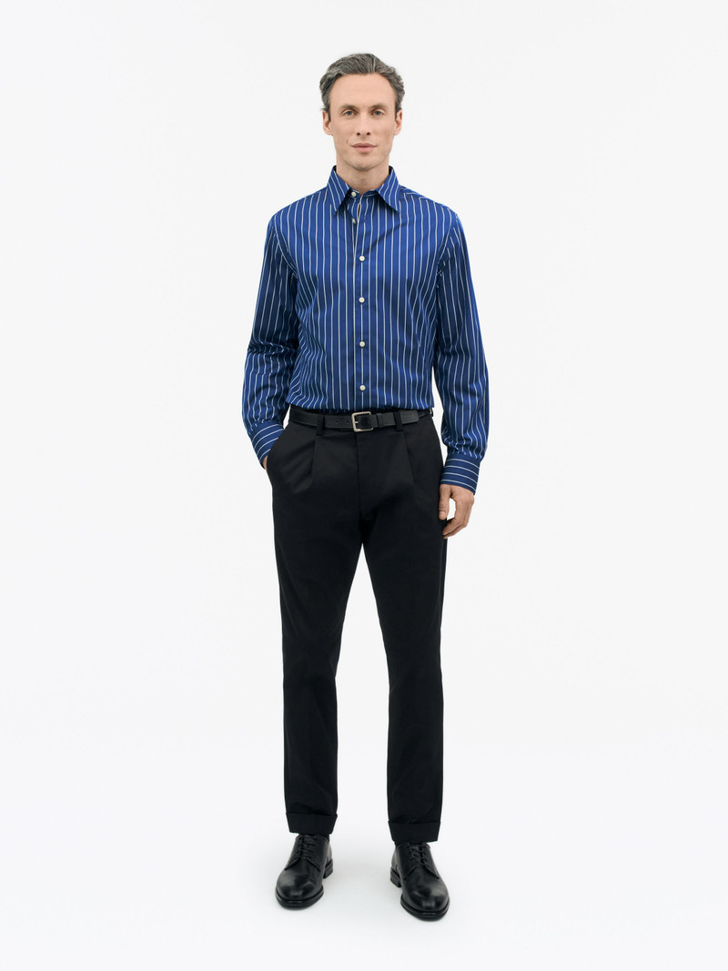TIGER OF SWEDEN Formal Striped Bennett Shirt outlook