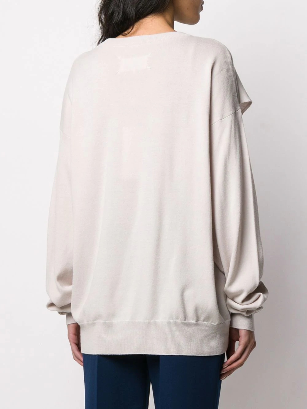 cut-out sweatshirt - 4