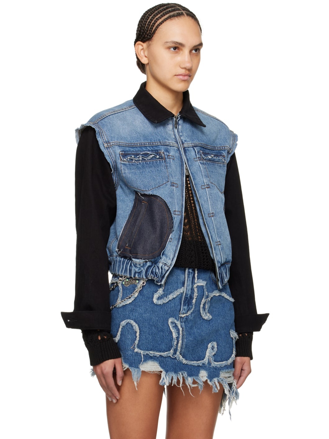 Blue Jamie Denim Jacket - 2