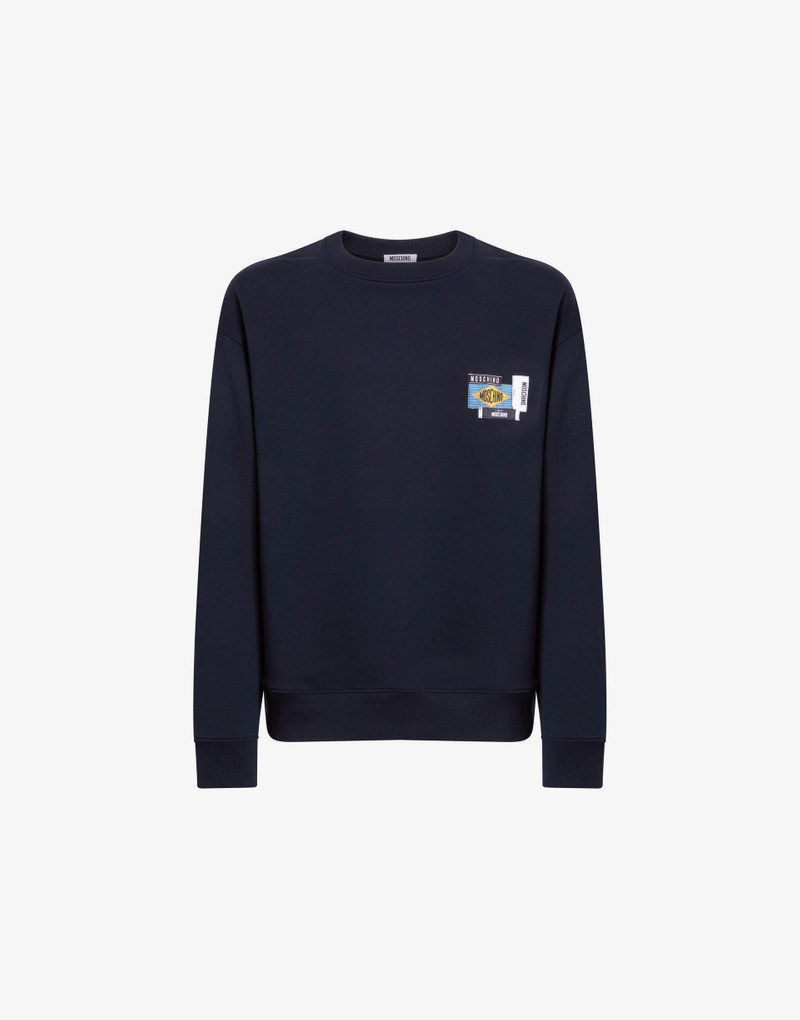 EMBROIDERED COTTON SWEATSHIRT 1