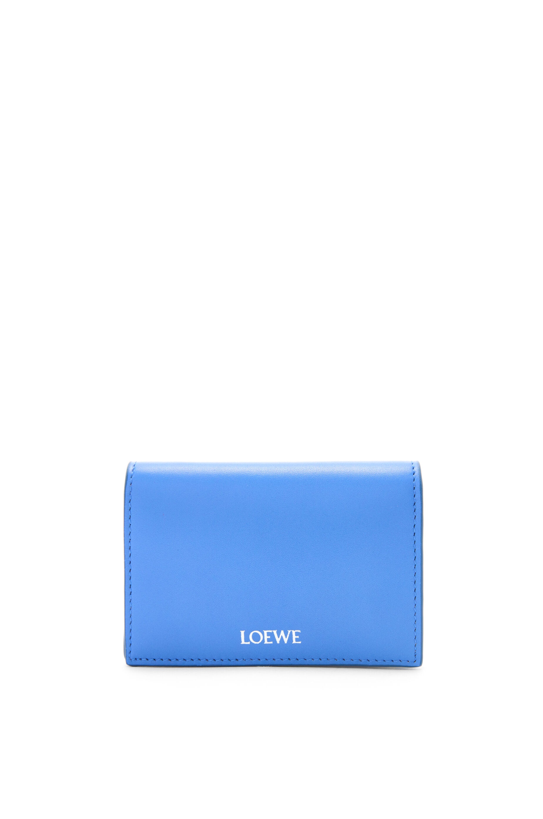 Folded wallet in shiny nappa calfskin - 1