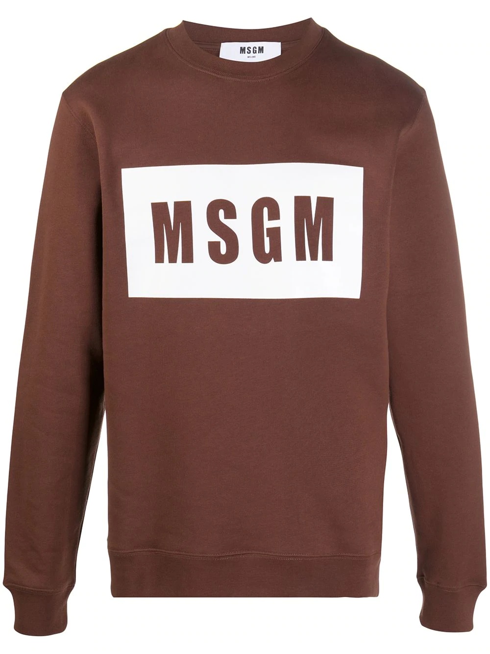 logo-print sweatshirt - 1