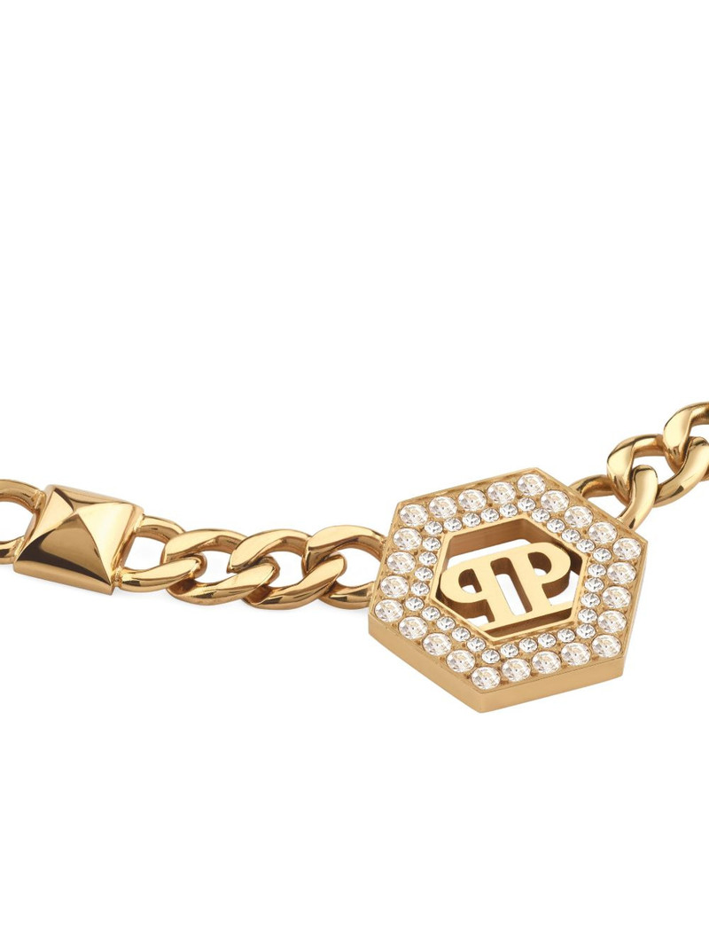PHILIPP PLEIN Hexagon Studs necklace outlook