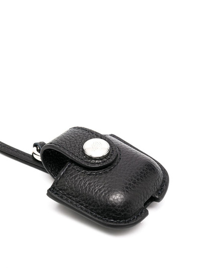 Mulberry grainded-effect AirPods case outlook