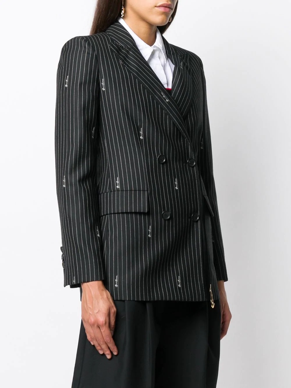 GV Signature pinstripe blazer - 3