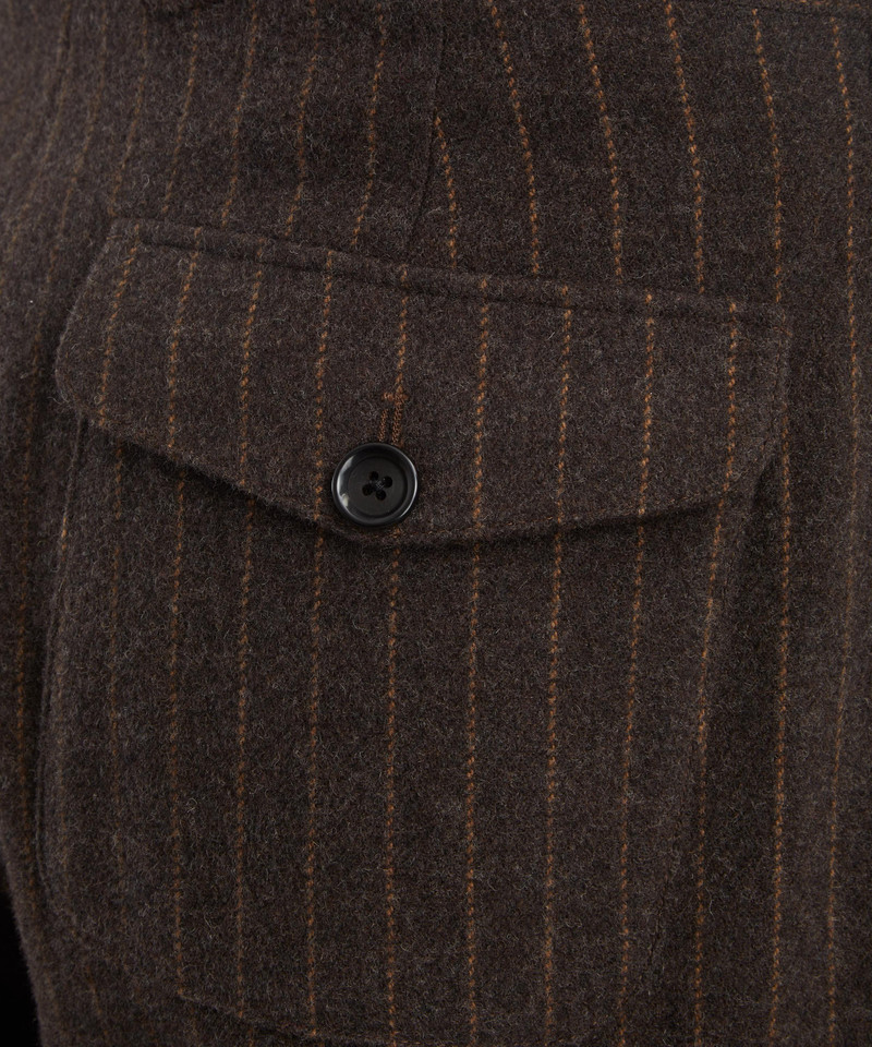 Orsman Taplin Brown Wide-Leg Trousers 5